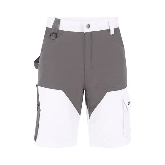 Grijs-witte (schilder)shorts Stuttgart van Cratex