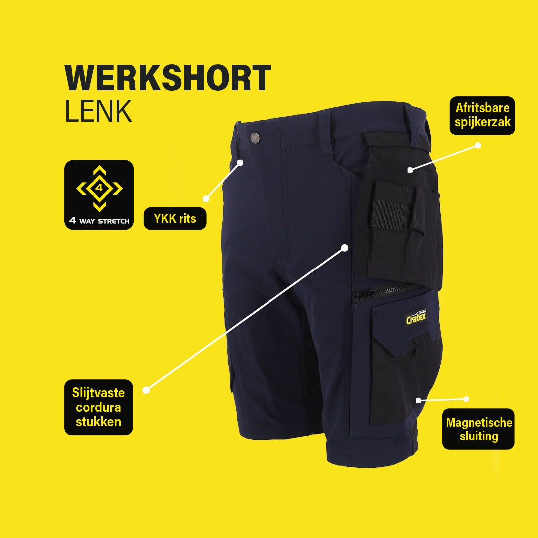 Werkshorts Lenk - Cratex pro line