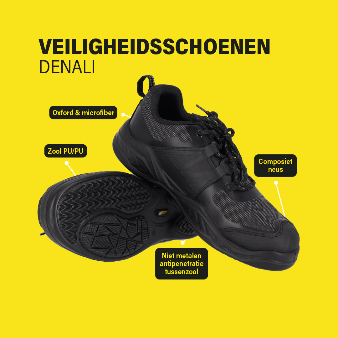 Veiligheidsschoenen Denali specificaties