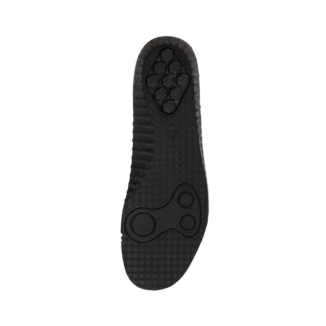 De onderkant van een Cratex pro line inlegzool met memory foam 