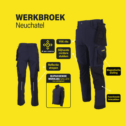 Pantalon de travail Neuchatel - Cratex pro line 